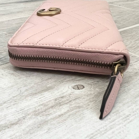 Gucci Dusty Pink Marmont XL Organizer Wallet - Picture 4 of 10